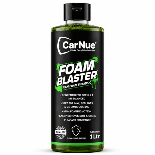 CarNue Foam Blaster Rich Foam Car Shampoo — 1 Litre | pH Balanced | Ceramic Safe