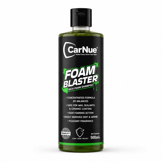 CarNue Foam Blaster Rich Foam Car Shampoo — 500ml | pH Balanced | Ceramic Safe